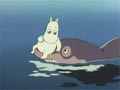 Moomin et le dauphin