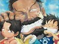Le chemin que chacun a choisi. Luffy contre Garp !