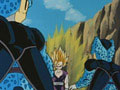 Plus d'hsitation ! Gohan, tu dois dtruire Cell junior !